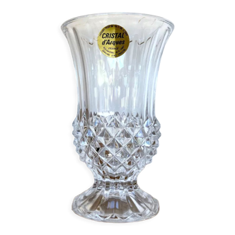 Tulip vase in Arques crystal