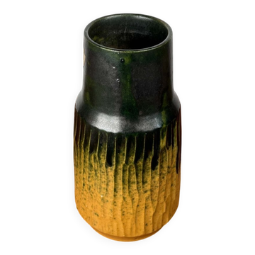 Vase de poterie d'atelier danois du milieu du siècle moderne d'Ernst Pottery, Faxe, années 1960