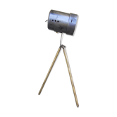 Lamp on brass trepied