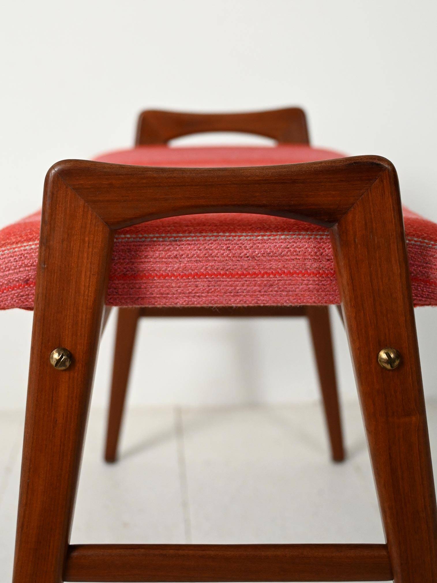 Scandinavian Teak Stool by Svante Skogh