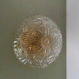 Vintage glass globe wall or ceiling light
