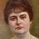 Portrait of a woman, oil on canvas