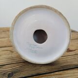 Pair of ceramic candle holders