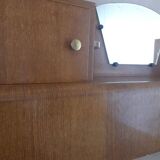 Cozy vintage headboard