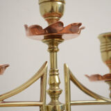 Pair of Arts and Crafts candle holders
