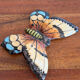 Ceramic butterfly to hang