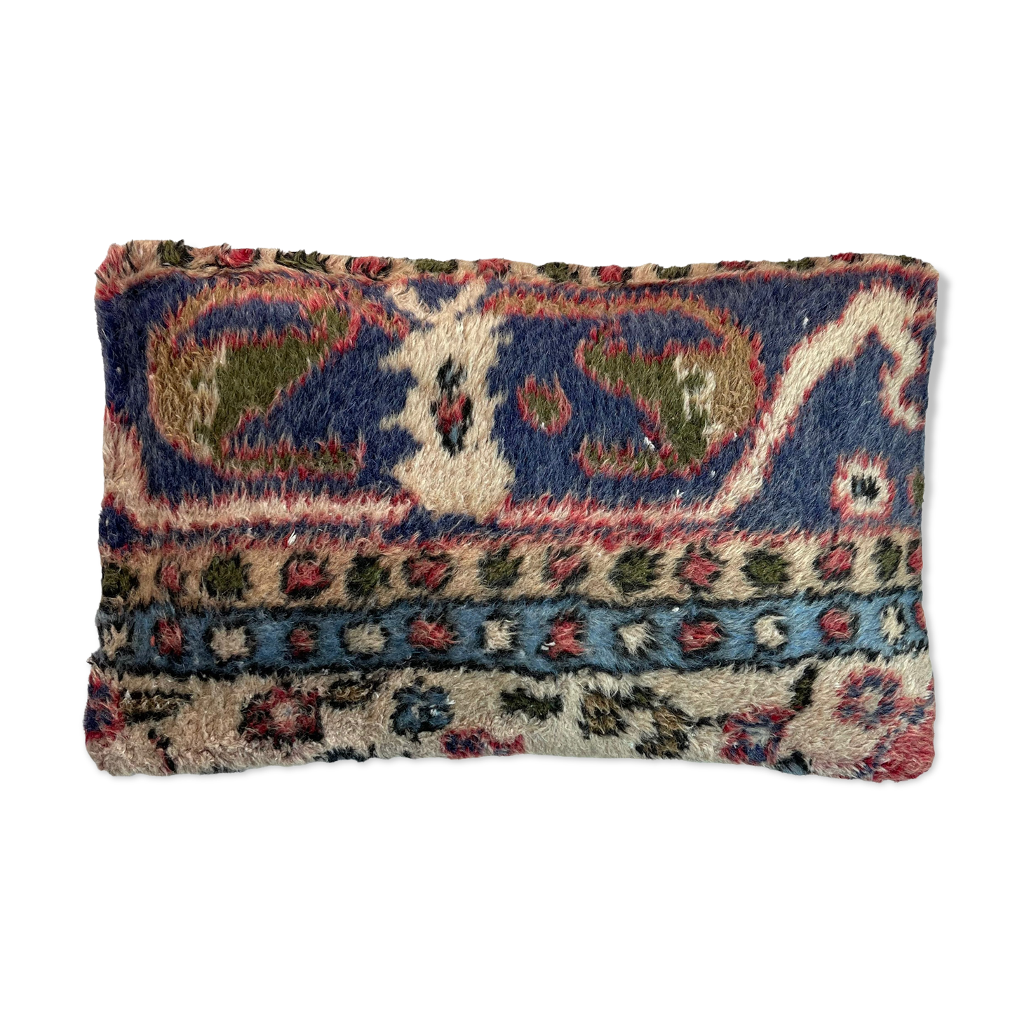 Vintage turkish handmade cushion cover, 30 x 50 cm