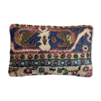 Housse de coussin turque vintage faite à la main, 30 x 50 cm