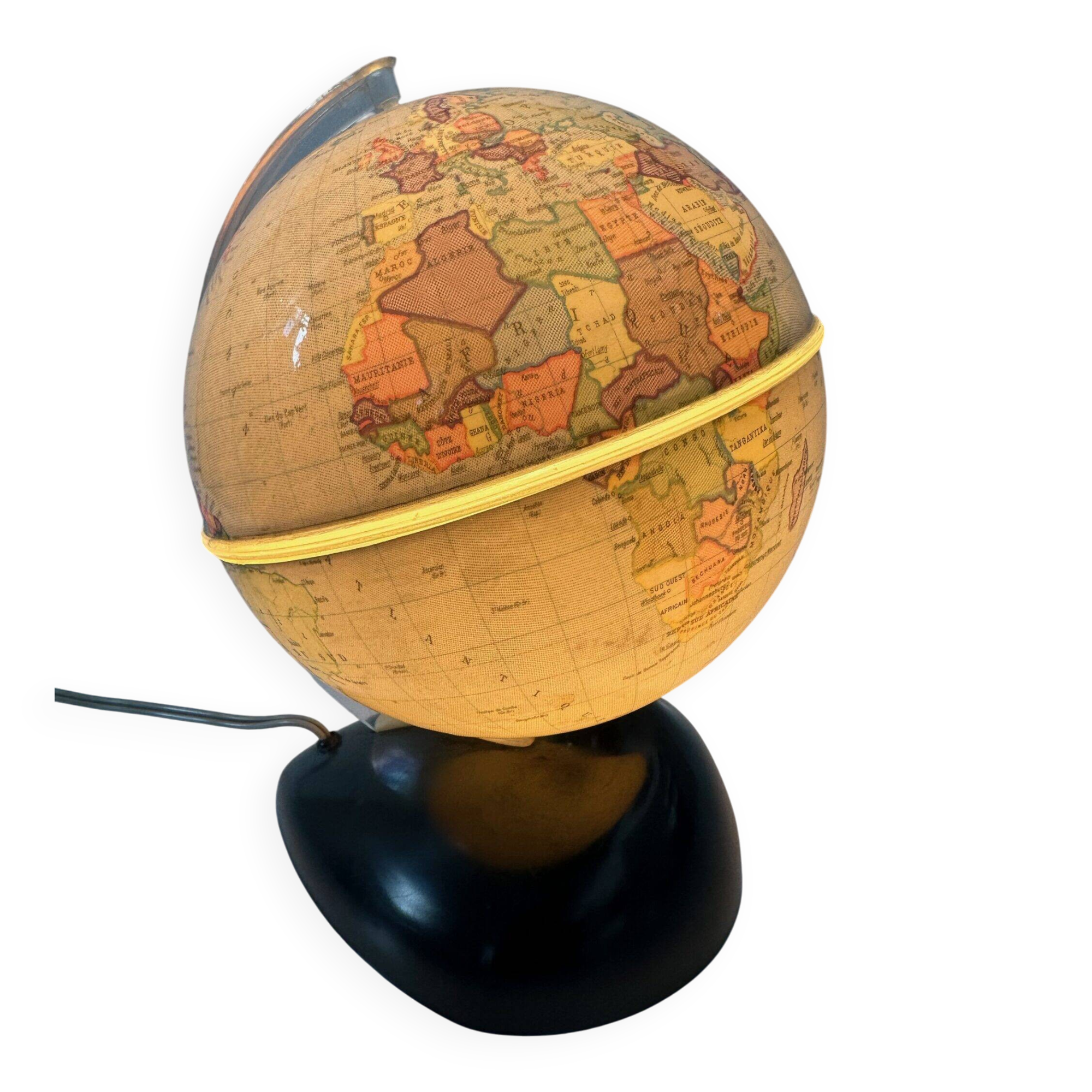Globe vintage (lampe) – Globe Terrestre