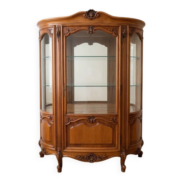 Ensemble vaisselier Louis XV en bois