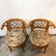 Paire fauteuils bistrot vintage