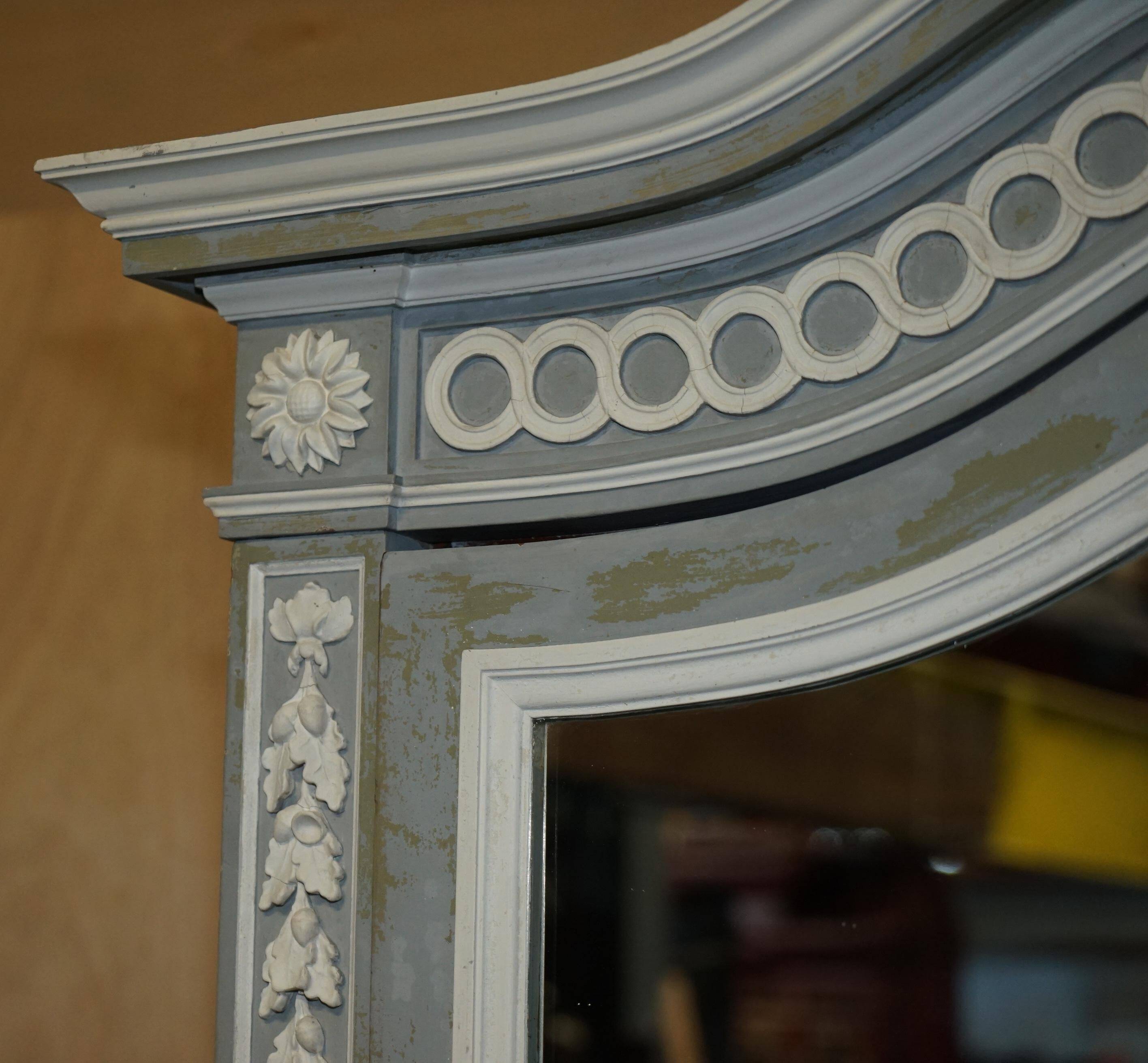 Antique wardrobe Mellier & Co with mirror door