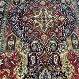 Persian Tabriz rug (one million knots per m2) 1940, wool on cotton weft, 371x250cm
