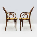Table et 6 chairs Michael Thonet designed No.11