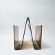Magazine rack in plexiglas 1970