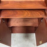 Vintage teak library from the 1960s.