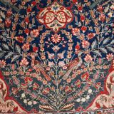 Tapis antique fait main Tabriz persan 190cm x 292cm (1920s)
