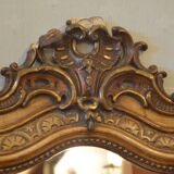 Wooden style mirror 74x104cm
