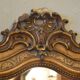 Wooden style mirror 74x104cm