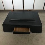 Japanese coffee table "teppanyaki" black