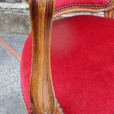 Pair of Louis XV style armchairs