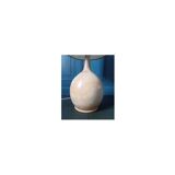 Vintage stoneware and cork lamp