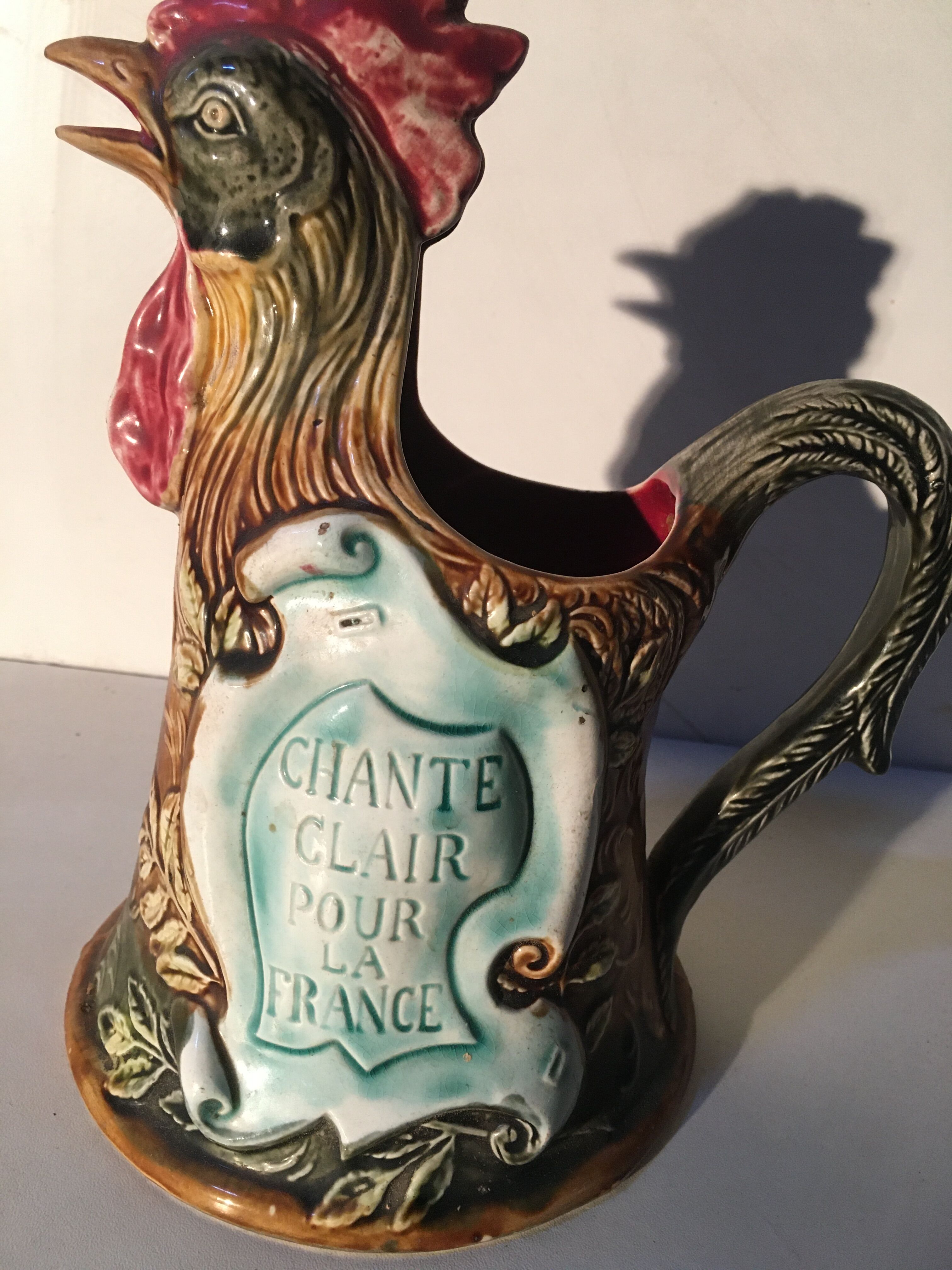 Pitcher slurry rooster the Gallic