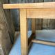 Solid oak farmhouse table