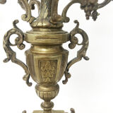 Bronze candelabra, 19th