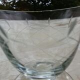 Service 6 coupes accompagnées d'une carafe et d'un pichet assortis