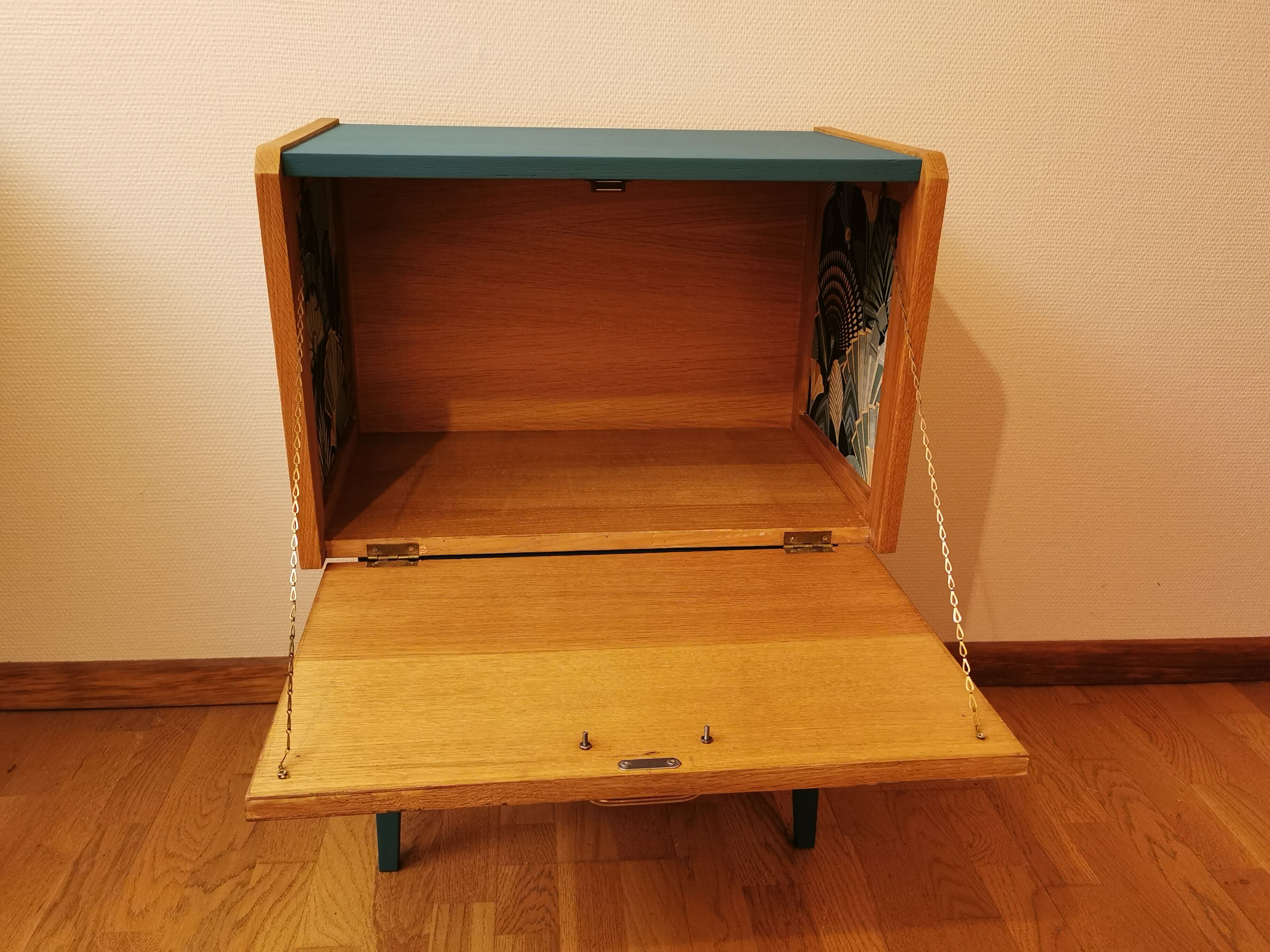 Vintage bar furniture restyled