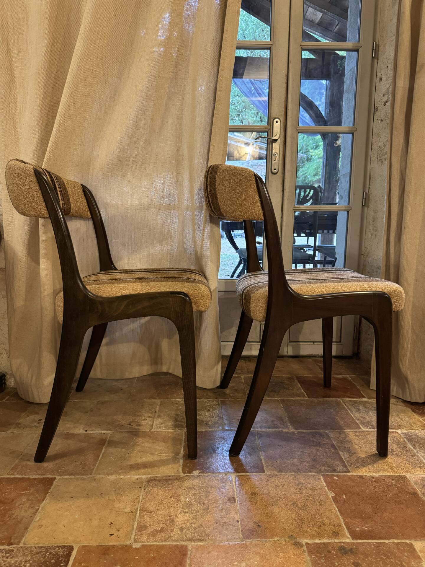 Pair of vintage Baumann Gondole chairs - Self Edition - Year