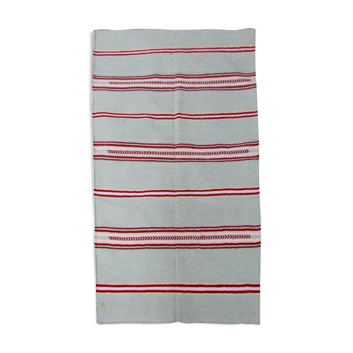 Dhurri Indian carpet handmade 95x145cm 1970