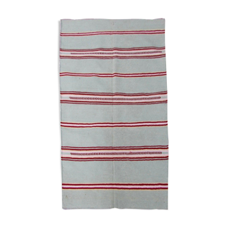 Dhurri Indian carpet handmade 95x145cm 1970