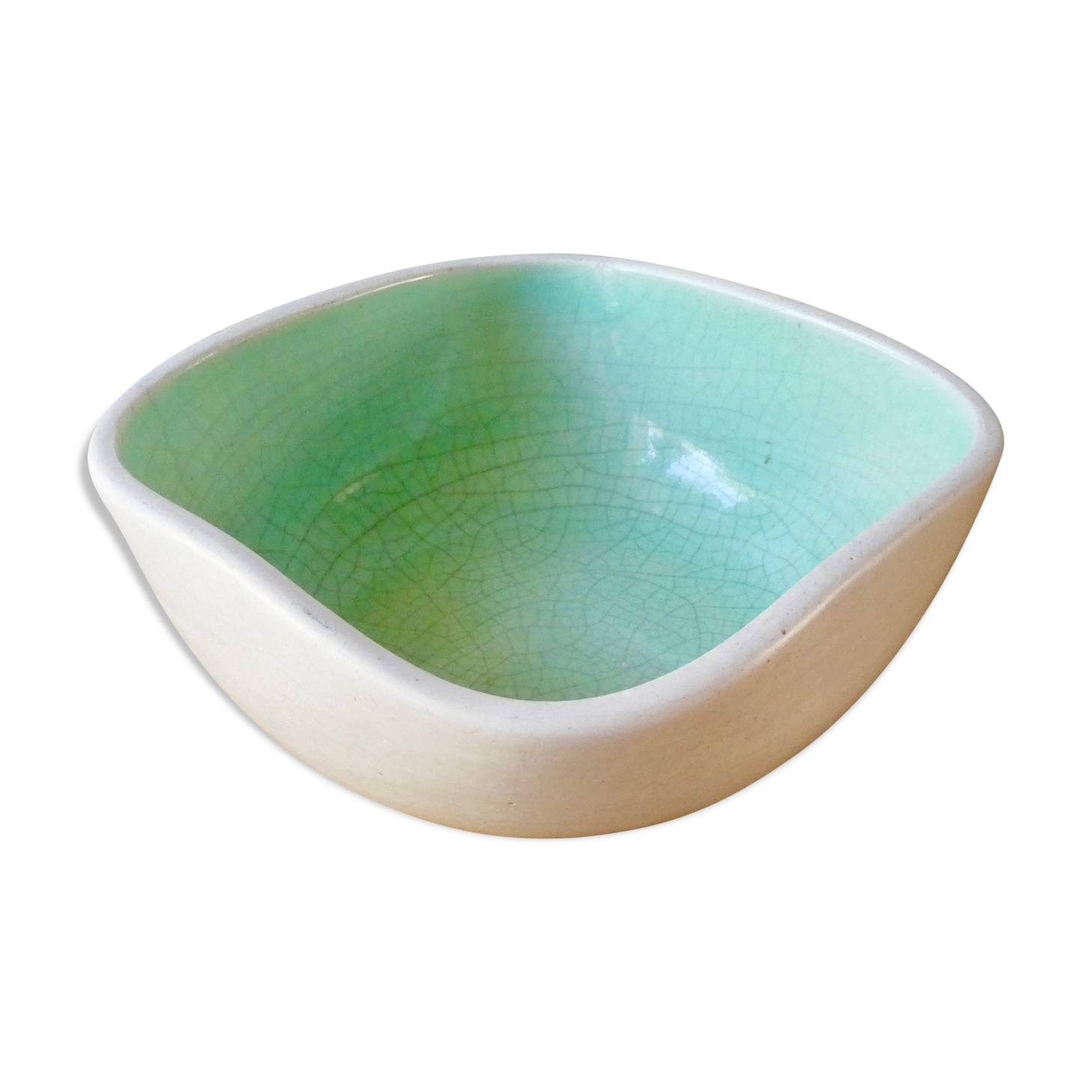 Two-tone ceramic CUP, Keramos, 1950s