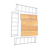 Double Wall Shelf Strinning, Kajsa & Nisse Strinning For String, 1970s