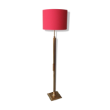 Lampadaire en laiton, Hollywood Regency des années 1970