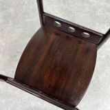 Curved wooden plant stand no. 9521 by Josef Hoffmann for Thonet