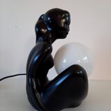 Vintage lamp sitting 70s-80s