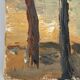 Oil on panel by Gino Milani Paris Saint-Pierre de Montmartre 1975