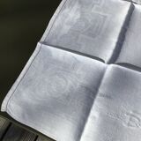 12 Square BB towels damask Art Deco style