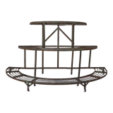 Half-moon plant holder