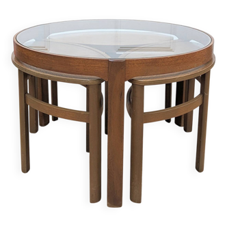 Table basse design modèle Trinity avec gigognes