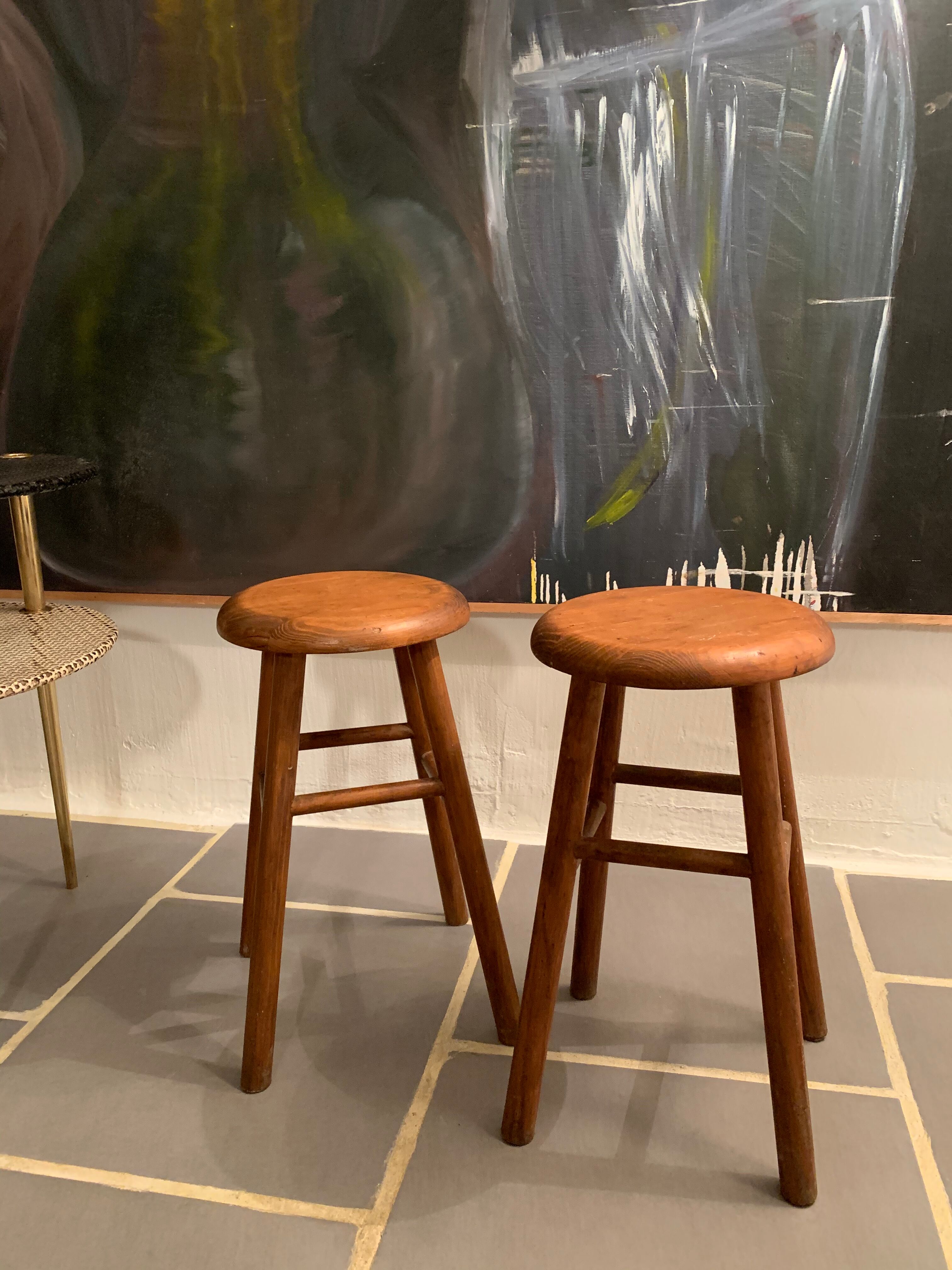 Pair of vintage stools