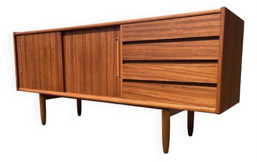 Vintage Scandinavian teak sideboard