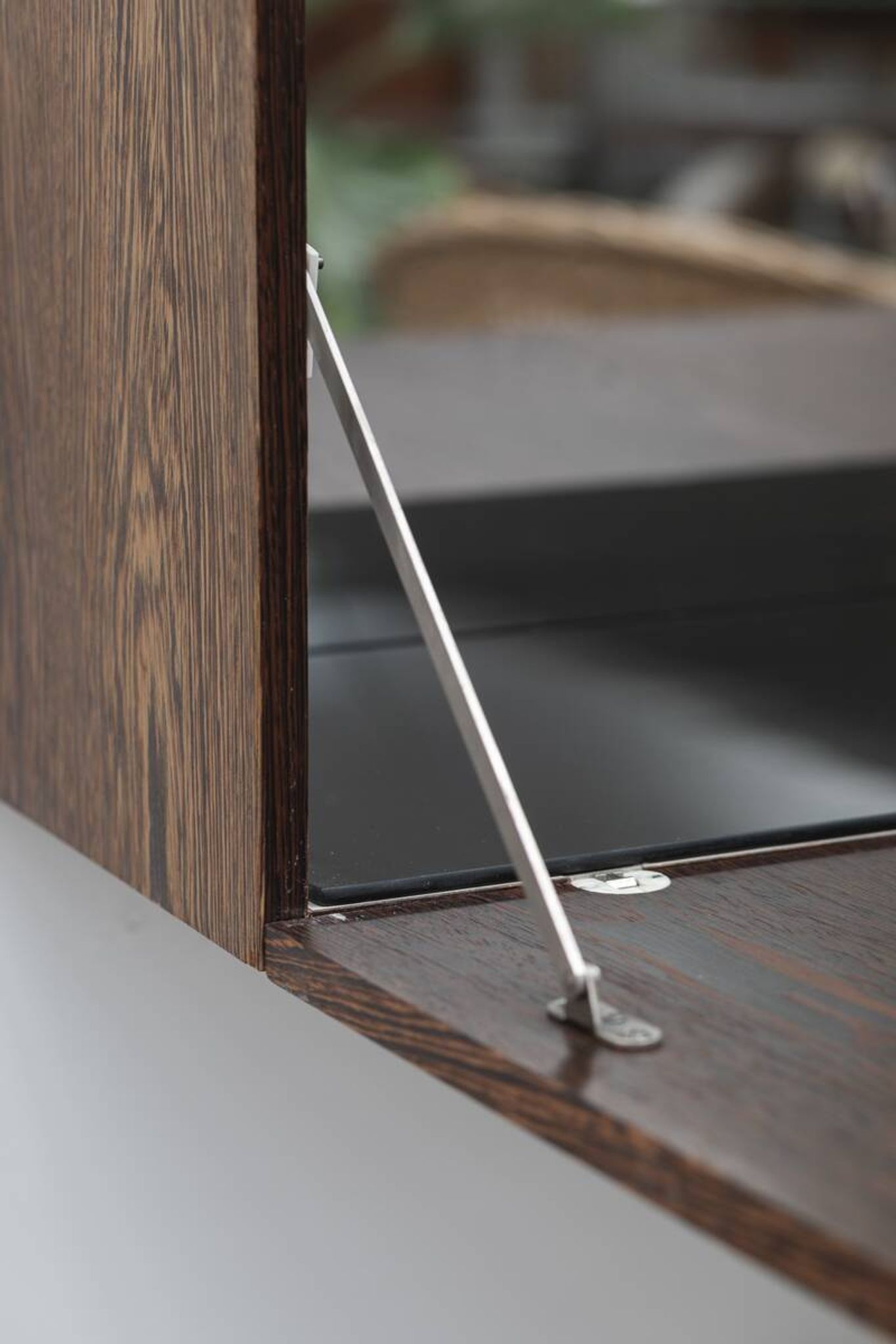 Banz Bord wall cabinet in wengé, the Netherlands, 1970s