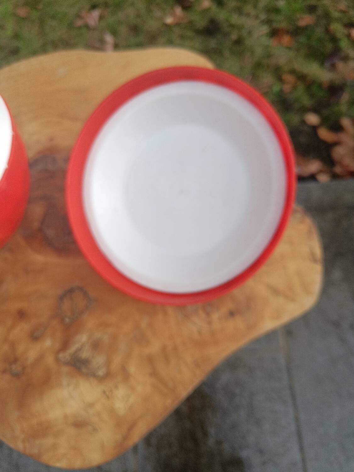 Vintage strawberry ice bucket