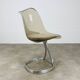 4 chaises par Michel Charron, 1970, plexiglas et aluminium