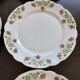 6 assiettes à dessert Art Nouveau