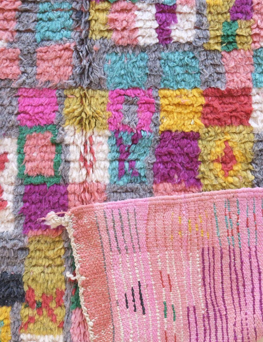 Handmade Berber Rug - 247 x 138 cm